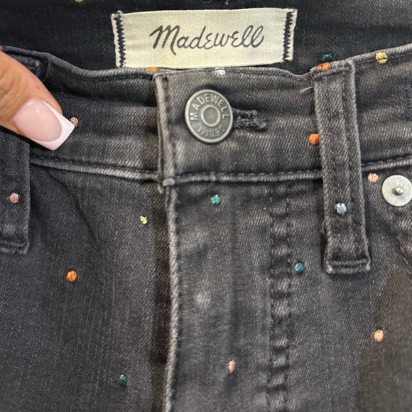 Madewell 10" High-Rise Skinny Jeans: Metallic Rainbow
Dot Edition - Picture 7 of 9